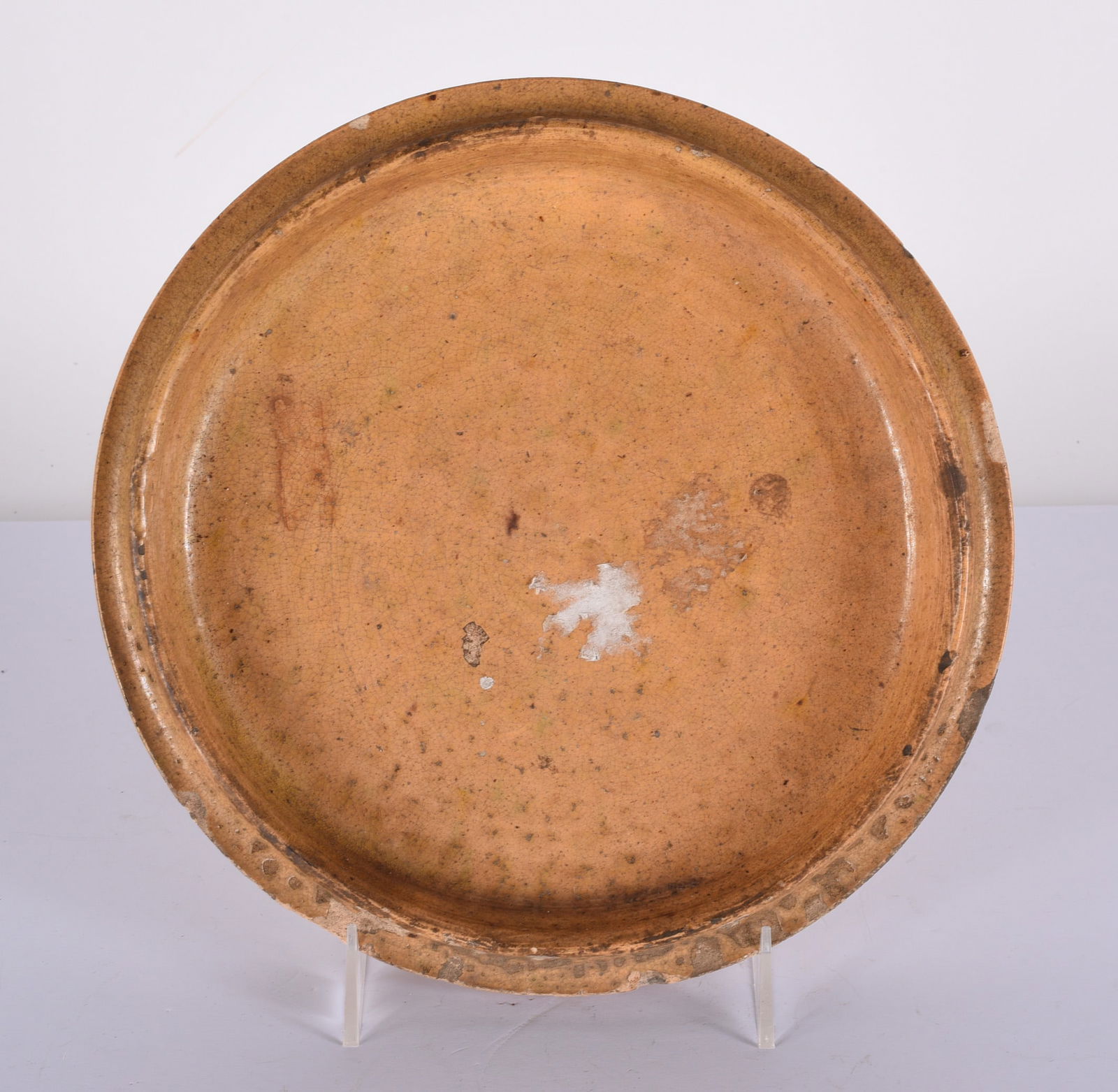 North Carolina Pottery Plate ca. 1900 (1 of 2)