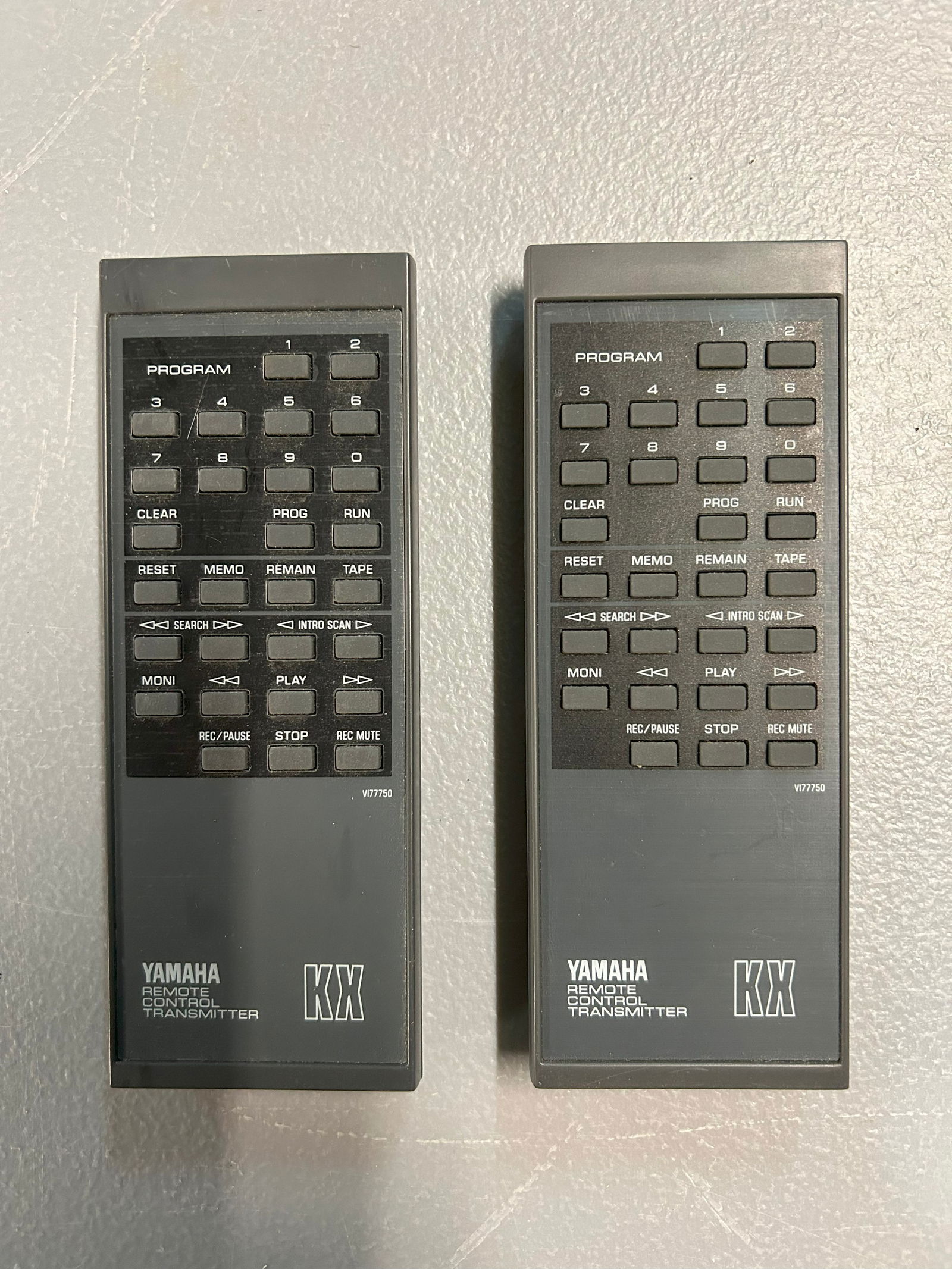 Yamaha VI77750 Remote Control (2) (1 of 1)