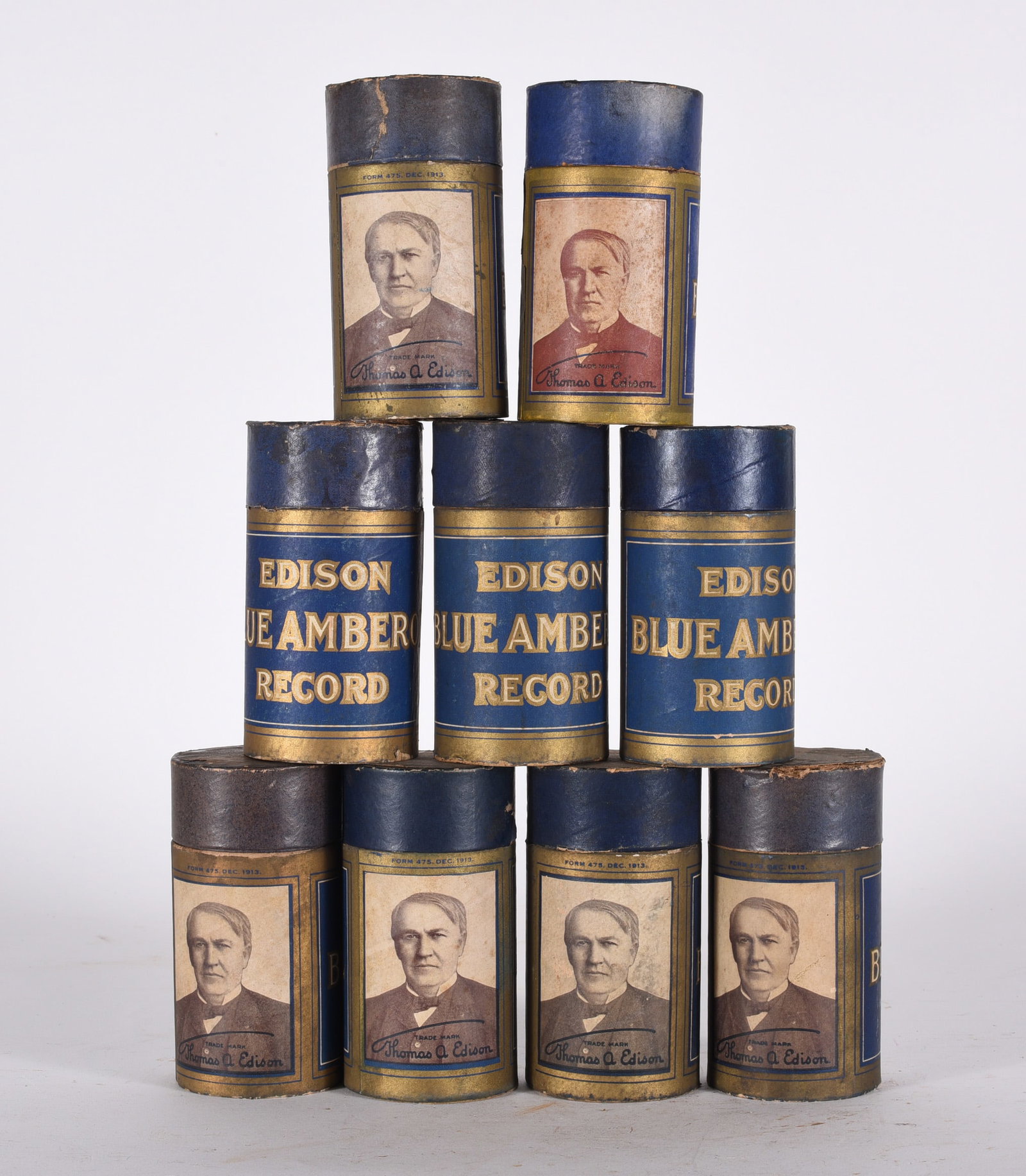 Thomas Edison Cylinder Record Collection (1 of 2)
