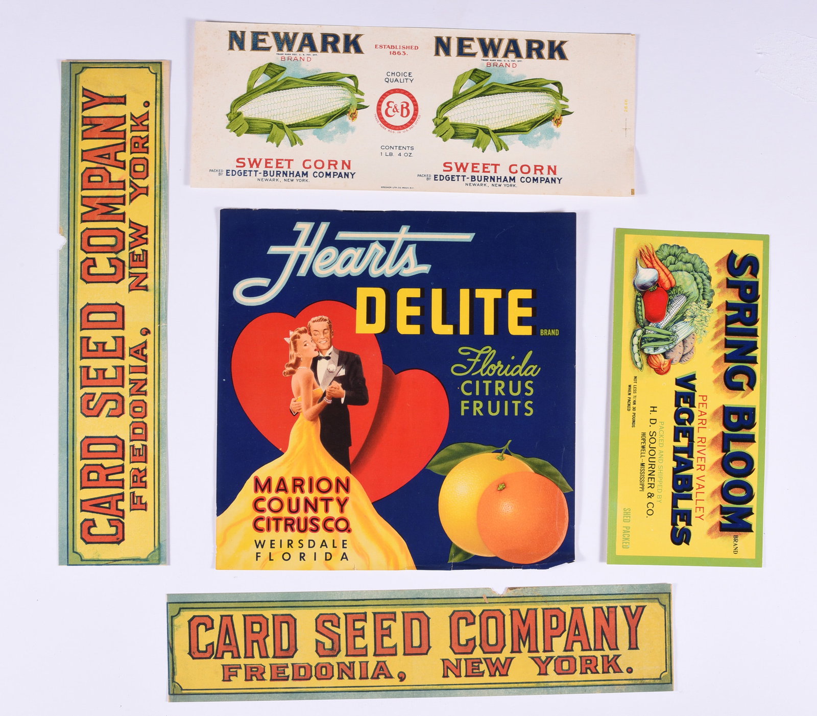 New Old Stock Paper Labels for Grocery Goods: READ IN FULL! These items are all from an attic that we cleaned out. These are sold as is where is. See pictures for details. If we in house pack and ship for you it takes 4 weeks or so DO NOT ASK WHE