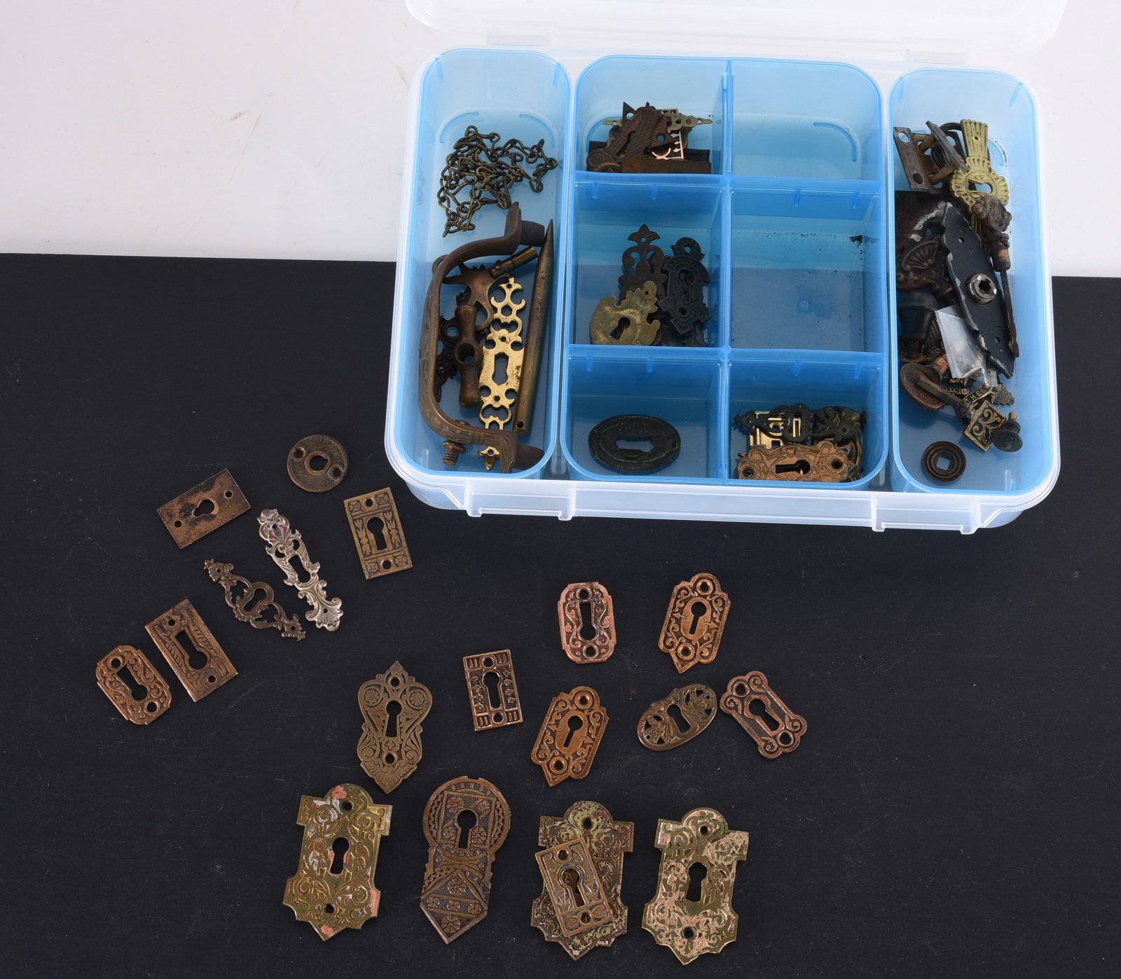 Antique Brass Hardware Parts to Doors and other (1 of 1)