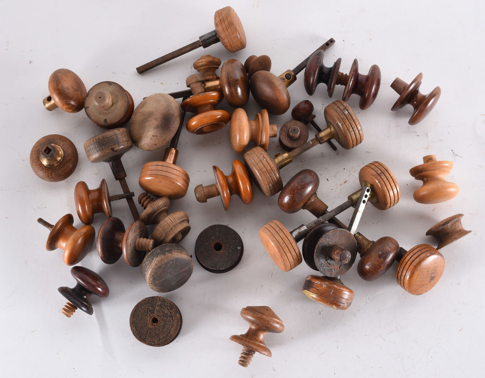 Antique Wooden Hardware Door Knobs (1 of 1)