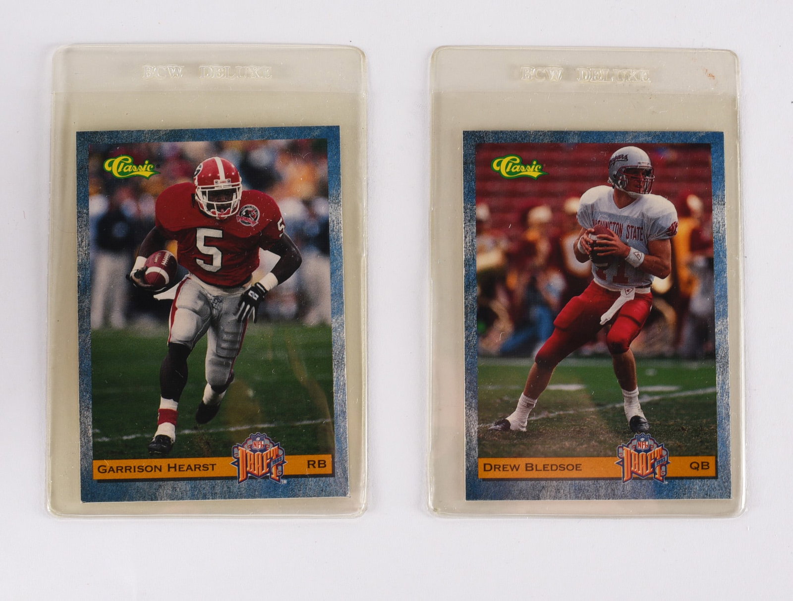 Drew Bledsoe and Garrison Hearst Classic Cards (1 of 1)
