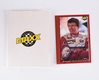 Bill Elliott Signed Card