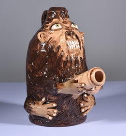 Stacy Lambert Pottery Monkey Jug