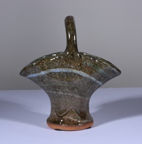 Joe Reinhardt Swirl Pottery Vase