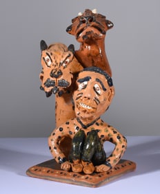 Billy Ray Hussey Pottery Figural