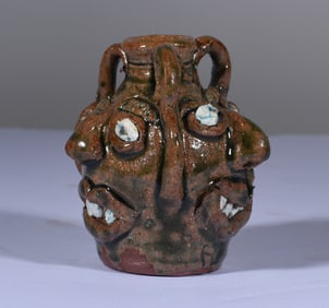 Albert Hodge Miniature Tripple Face Jug