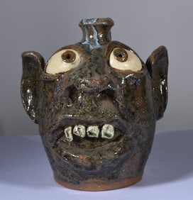 WA Flowers Face Jug