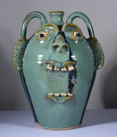 AV Smith Face Jug