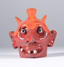 Marvin Bailey Miniature Devil Face Jug