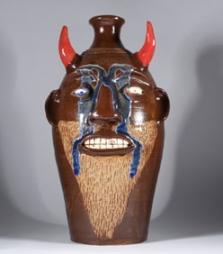 Randy Tobias Devil Face Jug