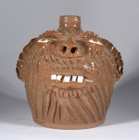 Dale Costner Face Jug