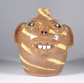 Dale Costner Face Jug