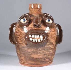Dale Costner Face Jug