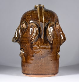 Reggie Meaders Double Face Jug