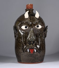 Wayne Hewell Face Jug