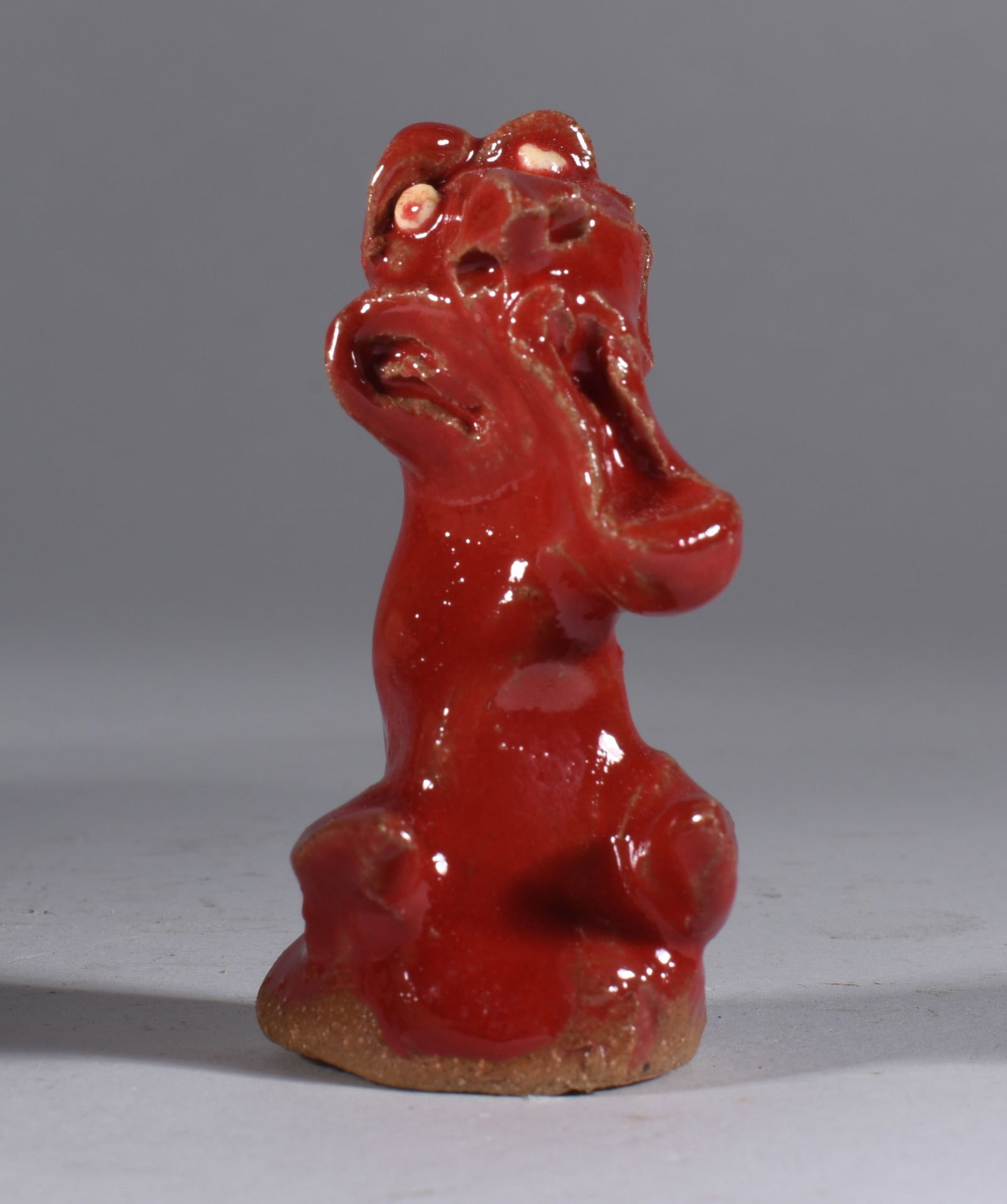 Tim Whitten Miniature Pottery Face Jug (1 of 3)