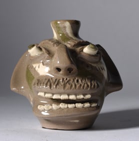 Steve Abee Minaiture Swirl Face Jug