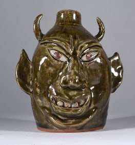 Jeff Meaders Face Jug