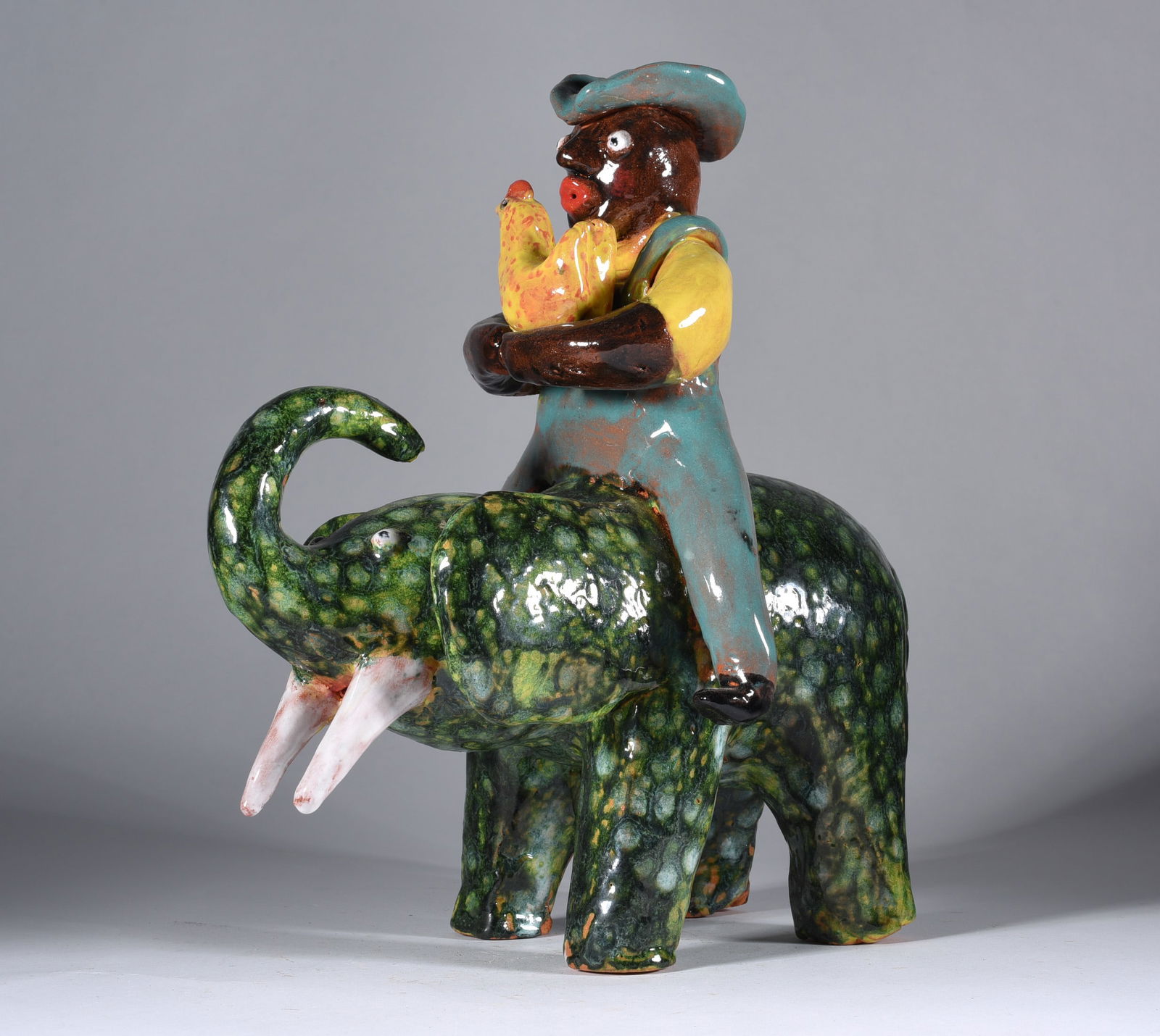 Lynn Walton Folk Pottery Figural (1 of 4)