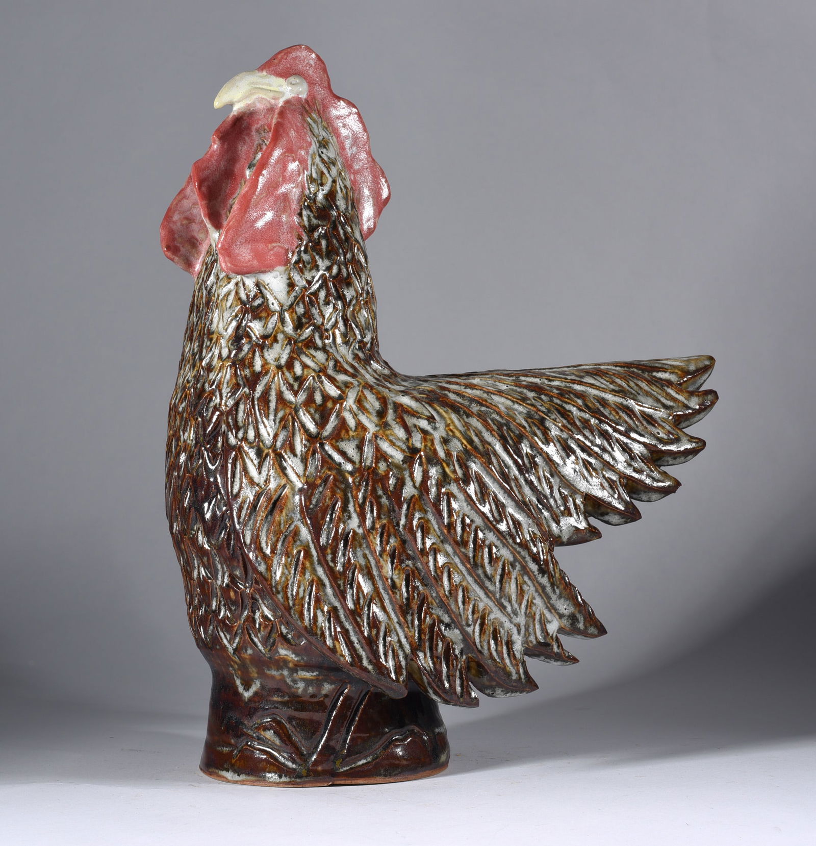 Jane Brown Pottery Rooster (1 of 3)