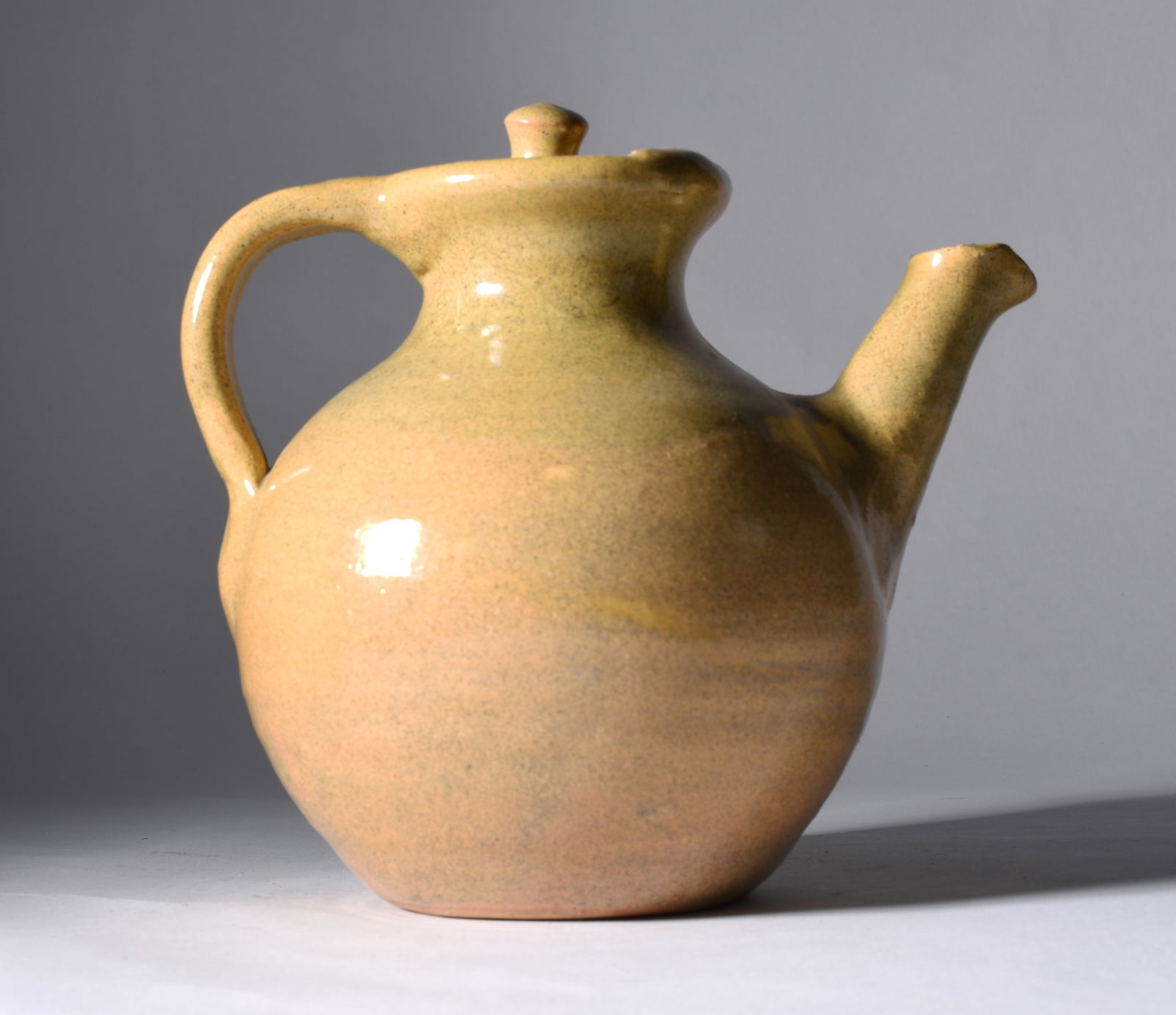 North State Pottery Tea Pot (1 of 3)