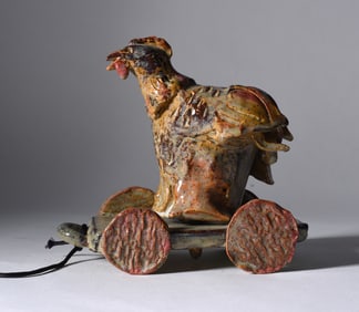 Crystal King Folk Pottery Figural
