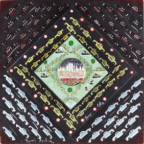 Benny Carter Folk Art Painting