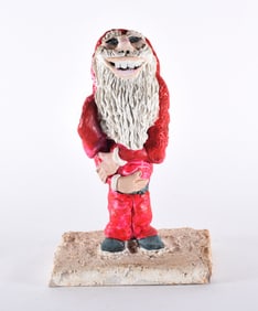 Po Phill Folk Art Sculpture