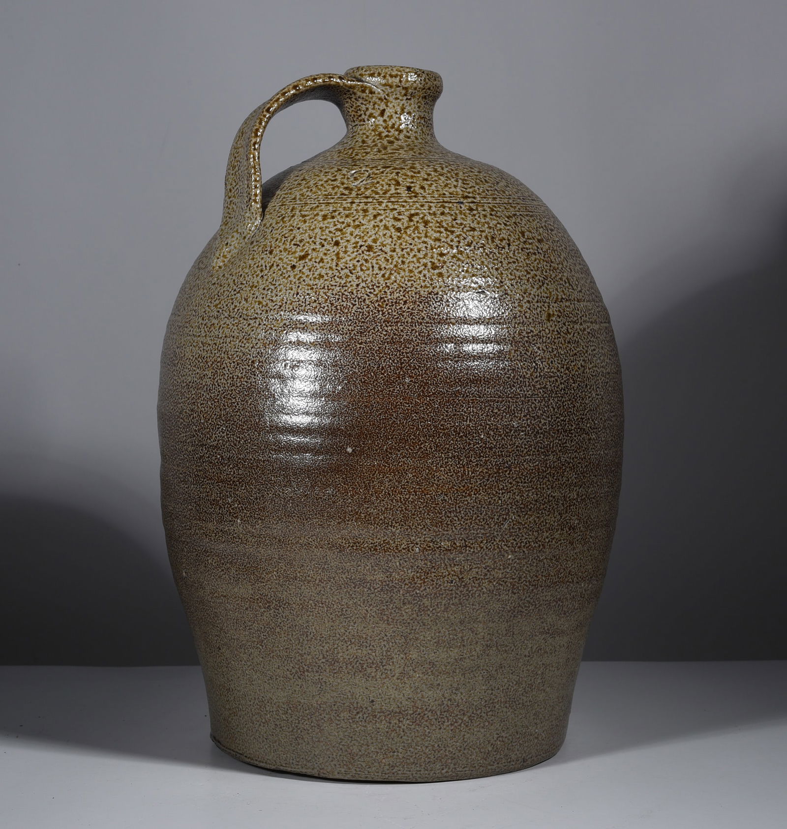 Attributed to JW Carpenter Salt Glaze Jug (1 of 7)