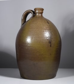 Alamance County NC Salt Glaze Jug ca. 1860