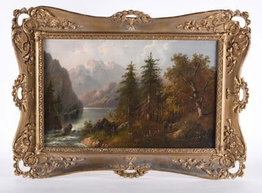 Eduard Boehm Oil on Canvas