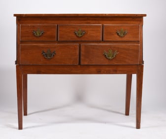 Walnut and Yellow Pine Side Board