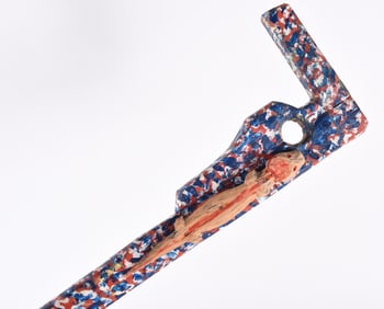 Carl McKenzie Folk Art Cane