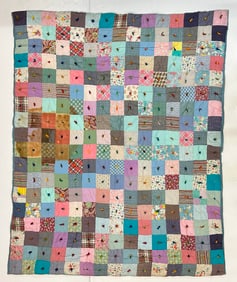African American Textile Quile ca. 1960
