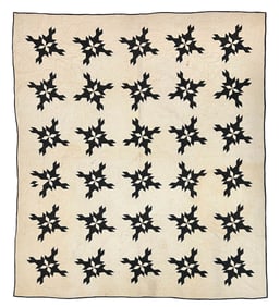 Hawkins County TN Quilt Blackbirds In Flight Pattern
