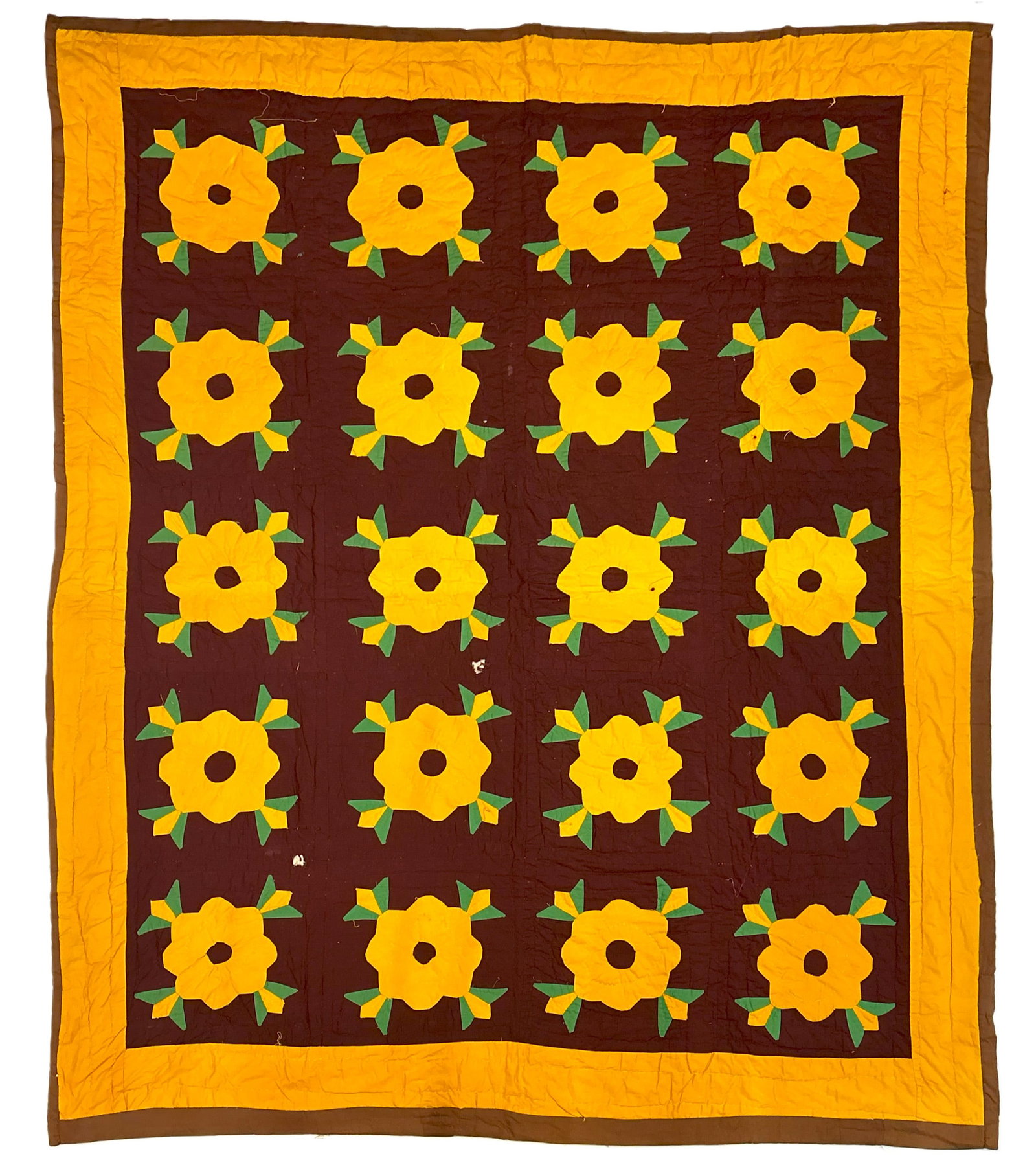 Alamance County Loy Family Quilt: Loy family quilt. Ca. 1940.