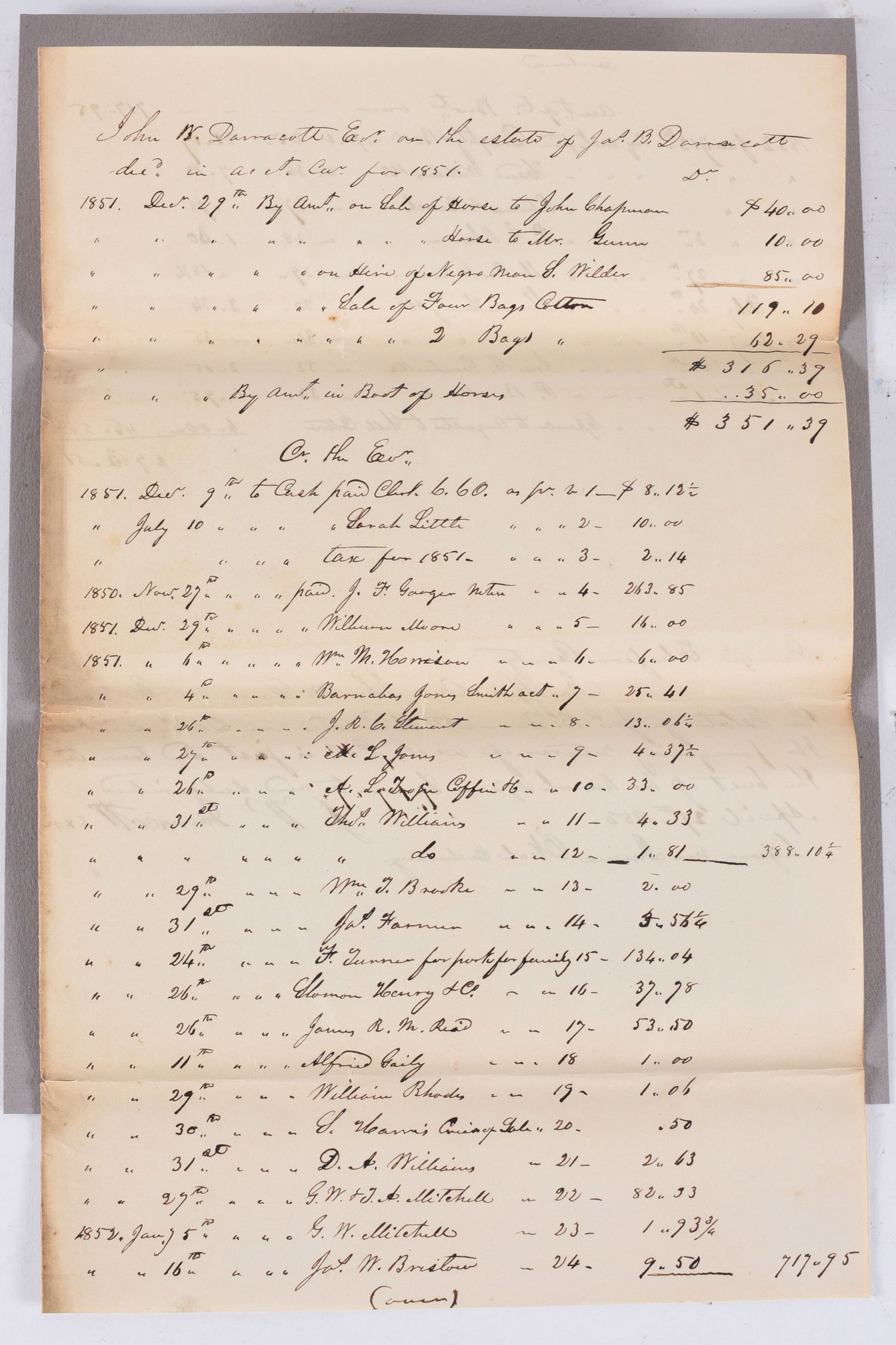 Georgia Slave Document (1 of 3)