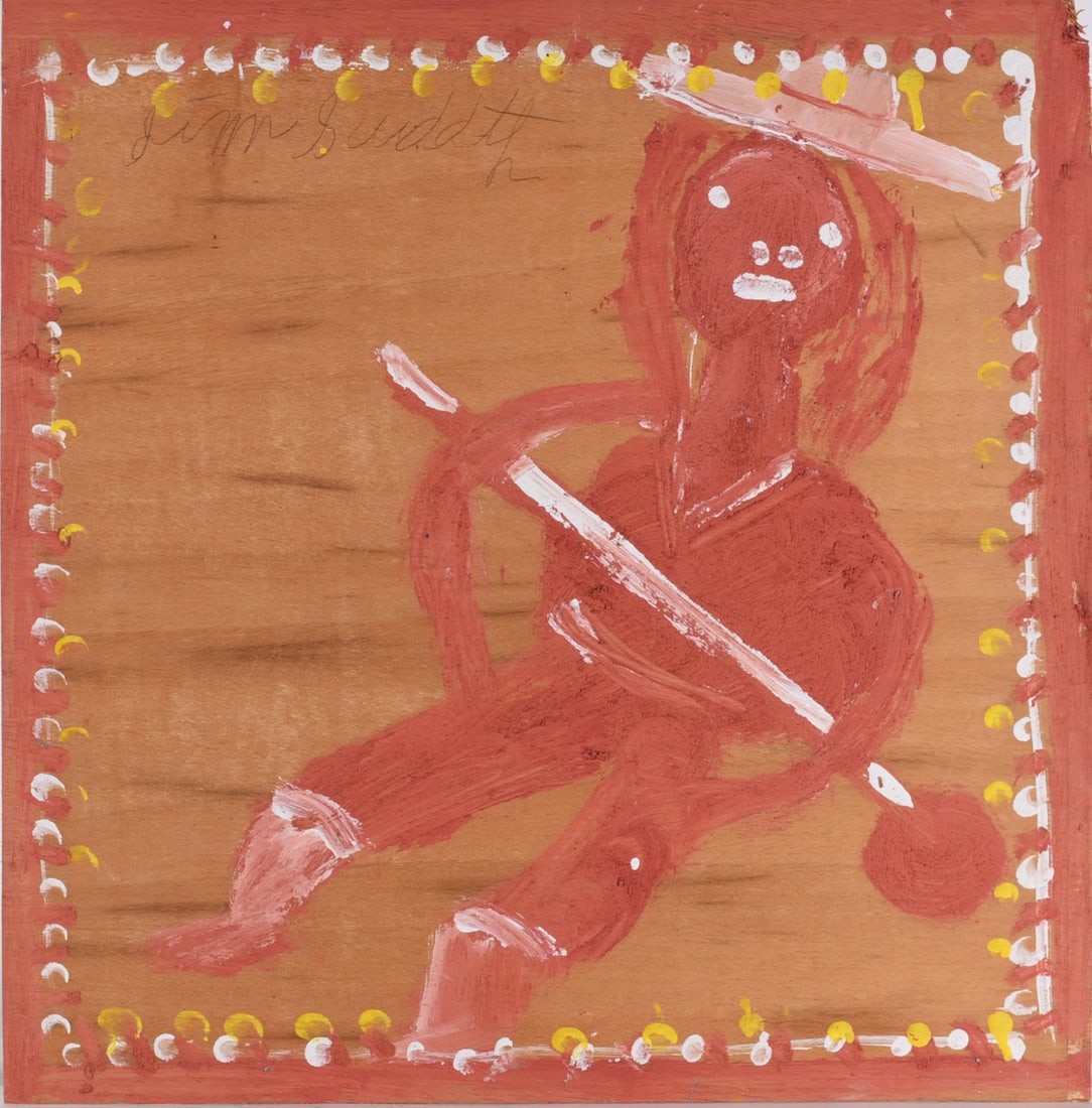 Jimmy Lee Sudduth Folk Painting (1 of 4)