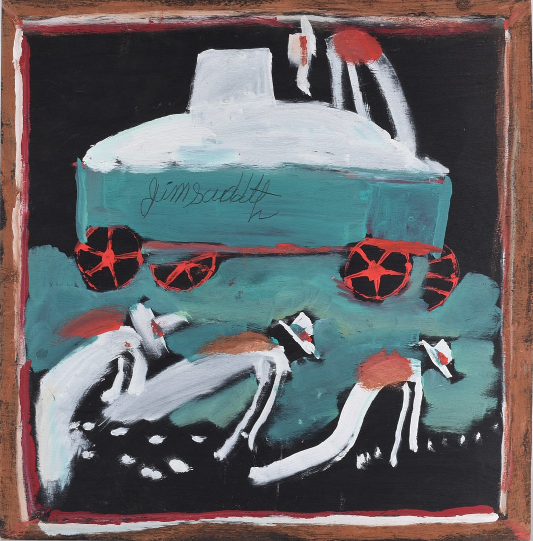 Jimmy Lee Sudduth Folk Painting (1 of 3)