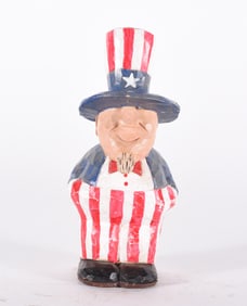 Folk Carved Figure