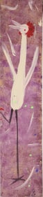 Ernest Lee Folk Art Painting in house shipping est $60