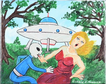 Richard Roebuck Folk Painting