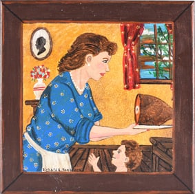 Richard Roebuck Folk Painting