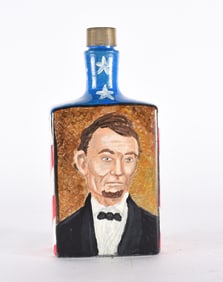 Richard Roebuck Painted Bottle