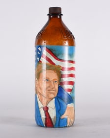 Richard Roebuck Painted Bottle