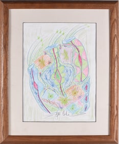 Jerry Coker Folk Drawing