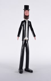 Calvin Cooper Folk Art Sculpture