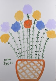 Sam Ezell Folk Art Painting